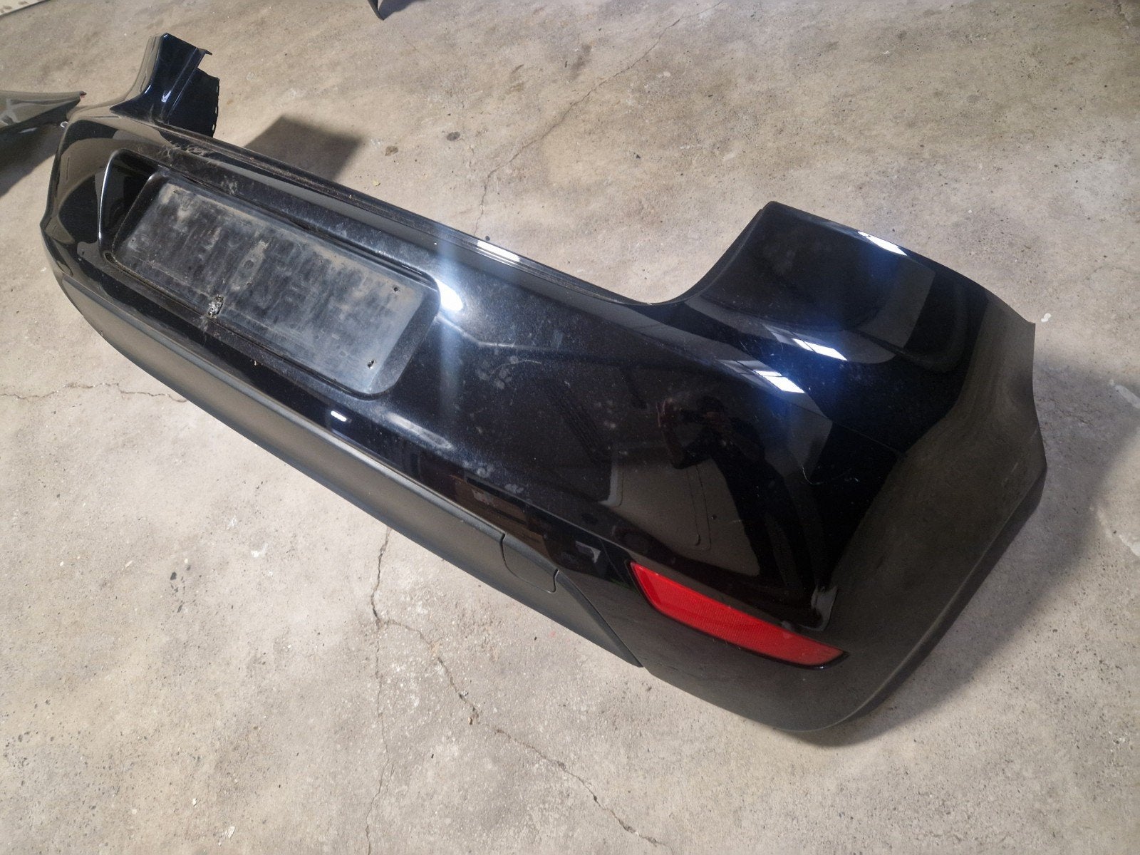Zwarte Bumper Achter golf 6., Ophalen of Verzenden, Gebruikt, Achter, Bumper