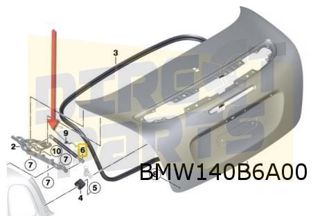 Mini (9/06-3/14) (R55/R56/R57/R58/R59) Roadster Gasveer acht, Auto-onderdelen, -, Verzenden, -, Nieuw