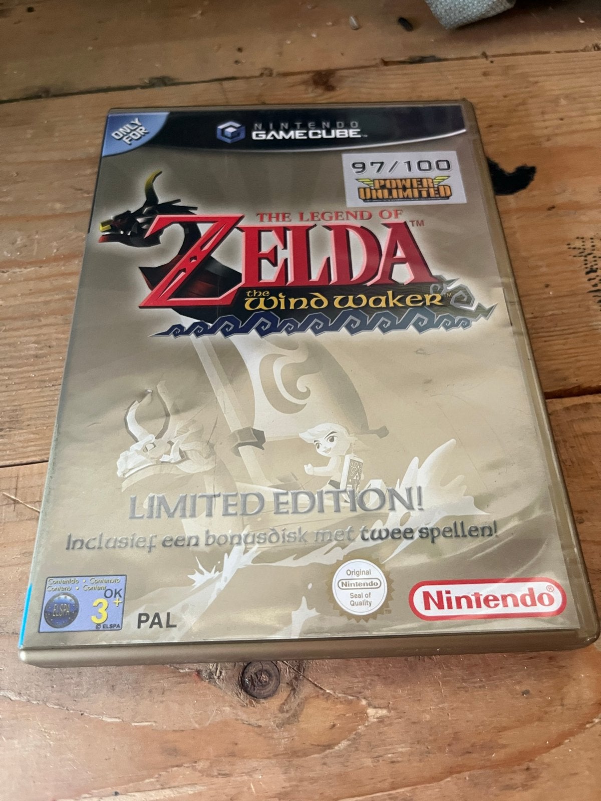 The Legend of Zelda: The Wind Waker Limited Edition, Spelcomputers en Games, Games | Nintendo GameCube, 1 speler, Zo goed als nieuw