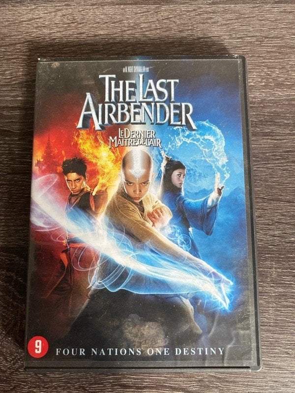The Last Airbender DVD - Actie & Avontuur, Vanaf 9 jaar, Inclusief doosje, Ophalen of Verzenden, Frans