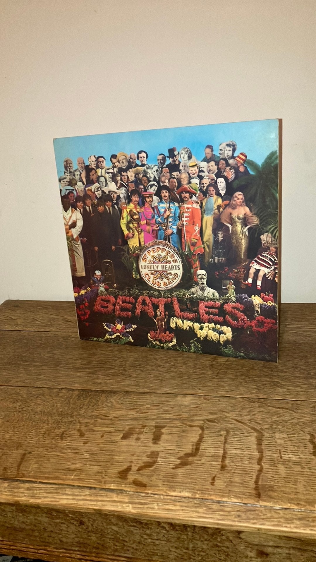 Beatles Sgt Peppers Lonely Hearts Club Band lp, Gatefold hoes, Ophalen of Verzenden, Gebruikt, 12 inch