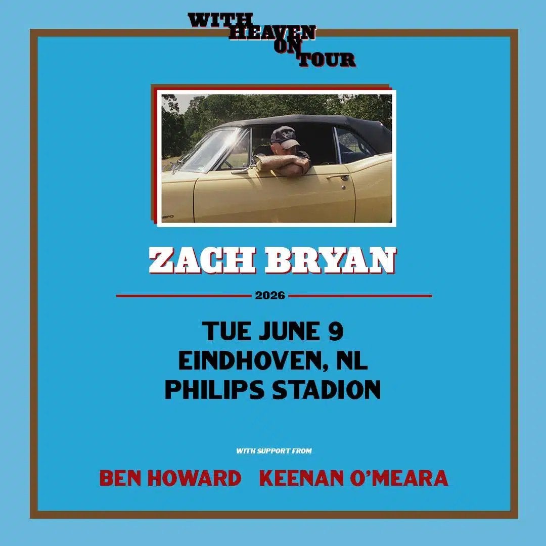 2 platinum tickets zach bryan (bij bericht betere prijs!), Twee personen