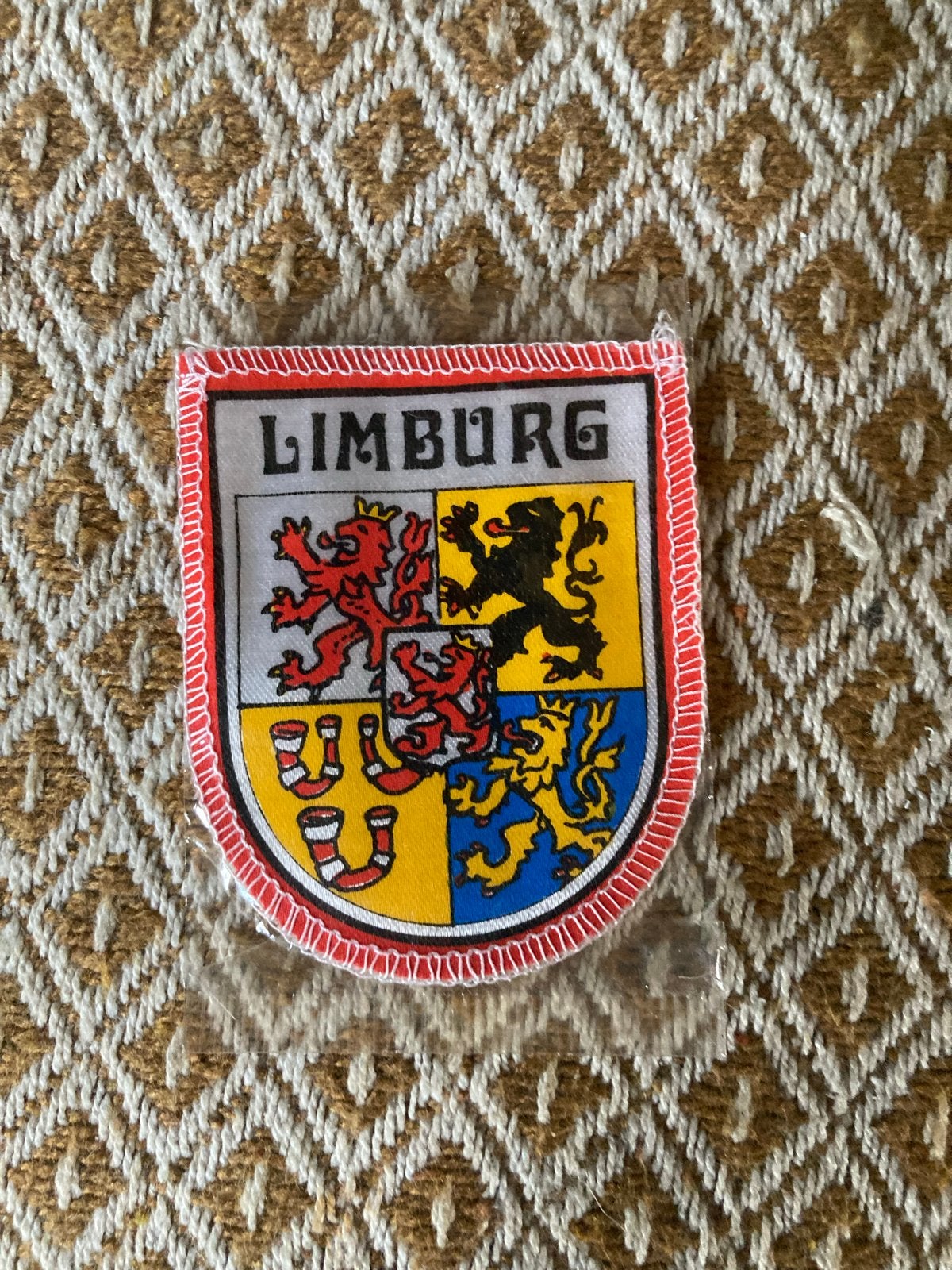 Limburg patch/embleem, 6,5x7,5 cm, nieuw!, Ophalen of Verzenden, Nieuw