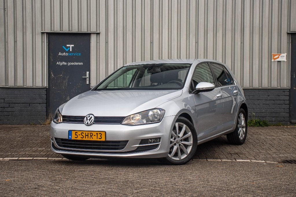 Volkswagen Golf 1.4 TSI Highline, NAP, Half Leder, Massage, 4 cilinders, Leder en Stof, Origineel Nederlands, Golf