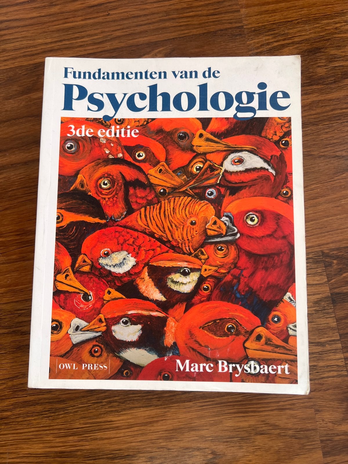 Marc Brysbaert - Fundamenten van de psychologie, Ophalen of Verzenden, Marc Brysbaert, Ontwikkelingspsychologie, Zo goed als nieuw