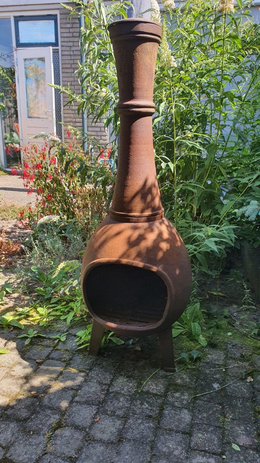 tuinhaard, Ophalen, Gebruikt