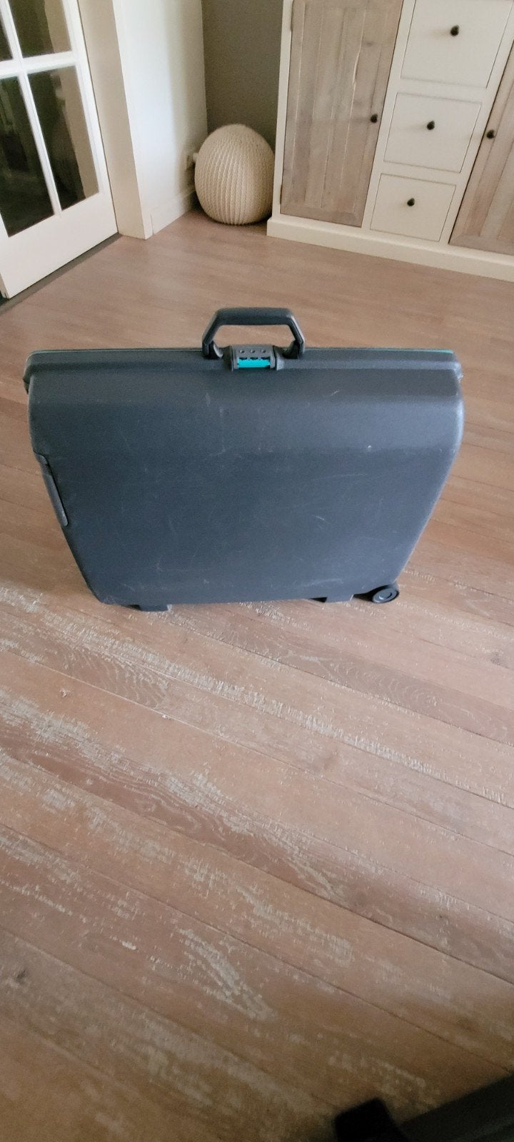 2 Samsonite koffers - Ideaal voor reizen, Wieltjes, Gebruikt, Hard kunststof, 35 tot 45 cm