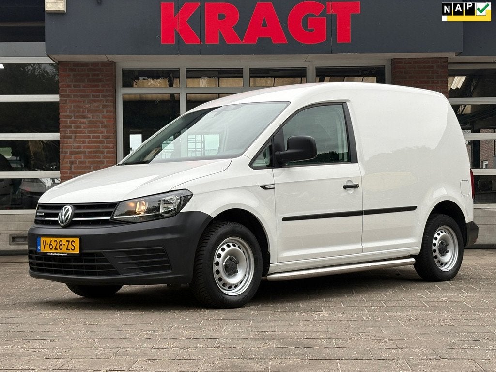 Volkswagen Caddy 1.4 TGI L1H1|CNG|NAP|airco|cruise|bluetooth, Auto's, Gebruikt, 4 cilinders, CNG (Aardgas), Volkswagen