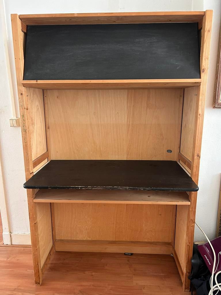 Lundia bureau kast met lades, Ophalen, Gebruikt, Retro vintage