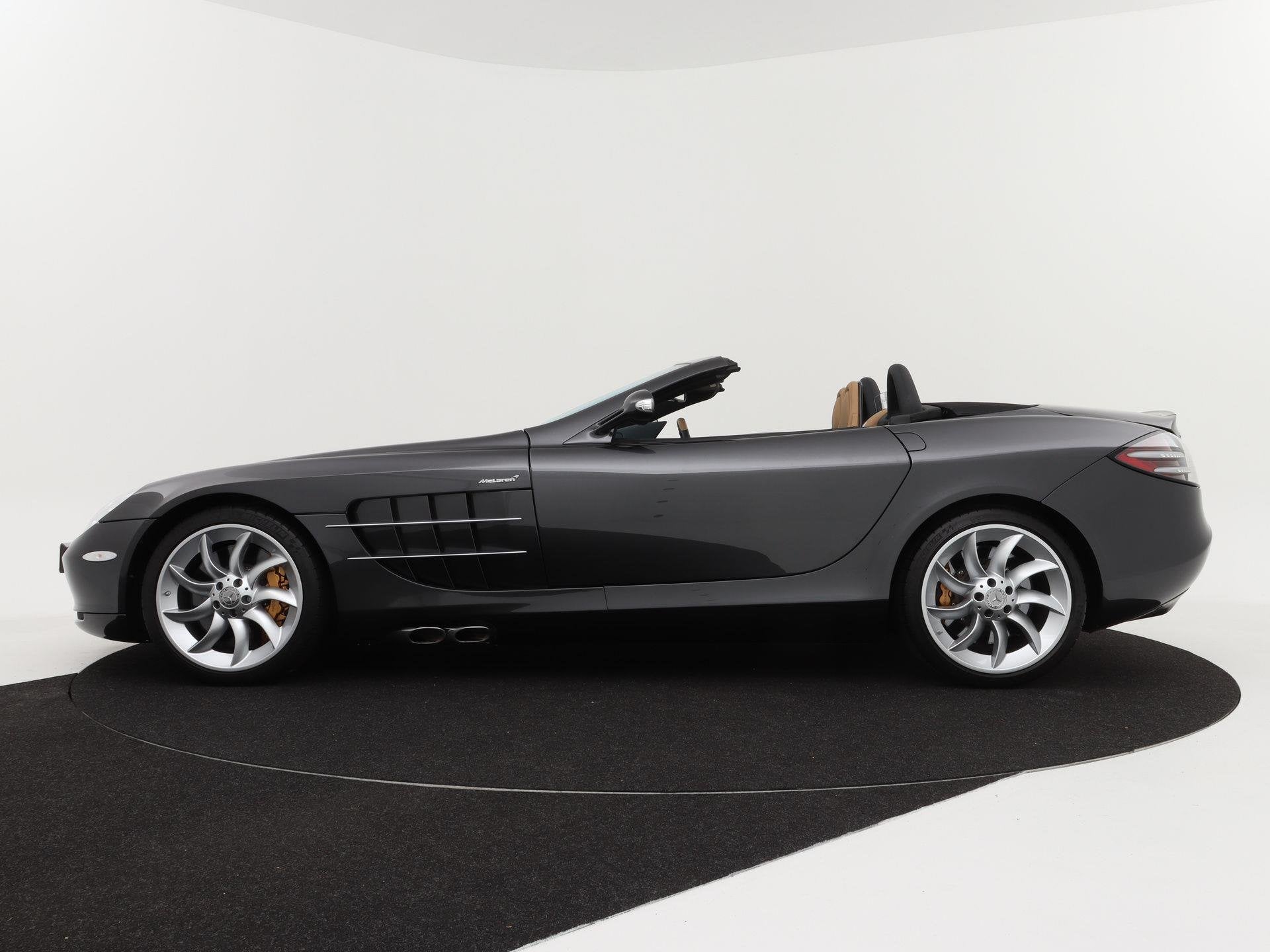 Mercedes-Benz SLR 5.4 V8 McLaren Roadster | Originele NL aut, Auto's, Gebruikt, Cabriolet, 1634 kg, Leder