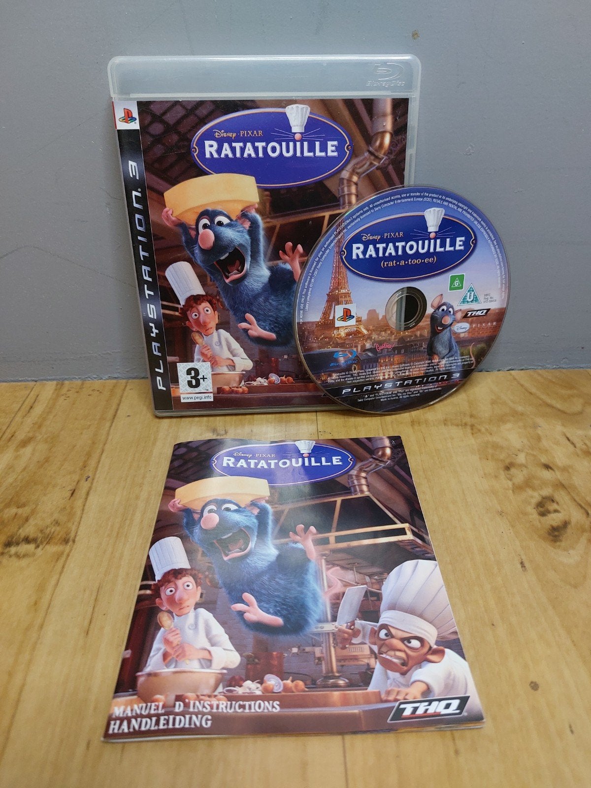 Ratatouille (PlayStation 3) Disney, Avontuur en Actie, 1 speler, Ophalen of Verzenden, Zo goed als nieuw