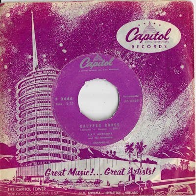 RAY ANTHONY  1957   GEWELDIGE TOPPER !! A839, Ophalen of Verzenden, Gebruikt, 7 inch, Pop