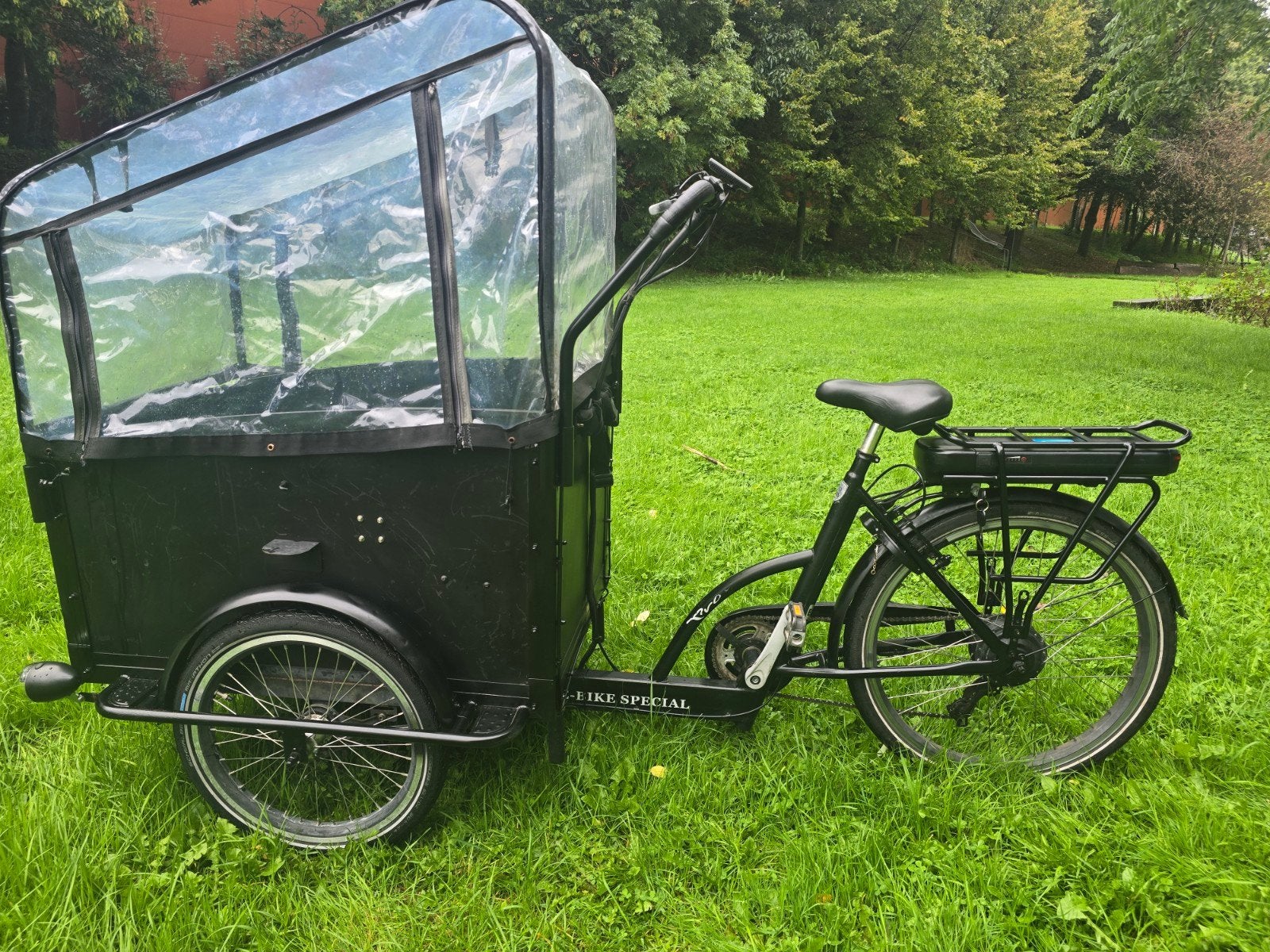 Prachtige Vogue Troy  Elektrische Bakfiets voor Honden, Fietsen en Brommers, Ophalen of Verzenden, Zo goed als nieuw, 4 kinderen of meer