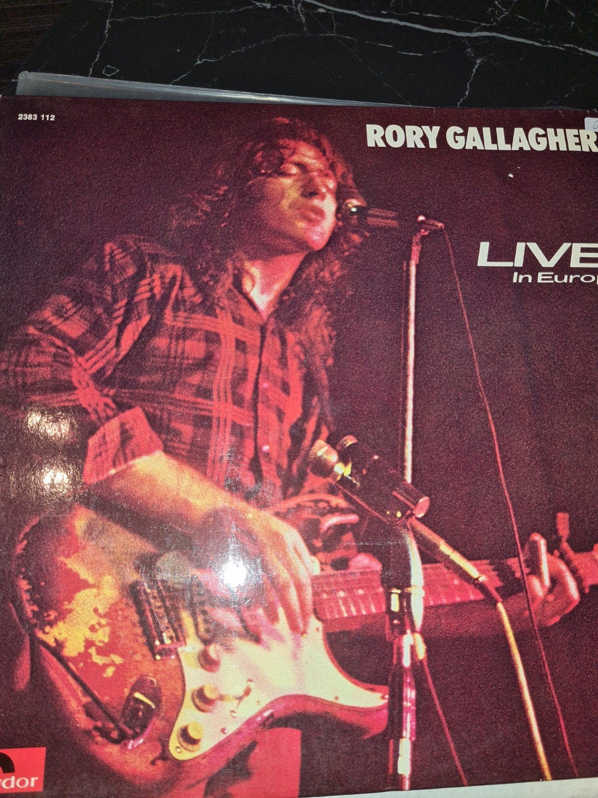Rory Gallagher - Live in Europe, Cd's en Dvd's, Ophalen of Verzenden, Gebruikt, 12 inch, Poprock