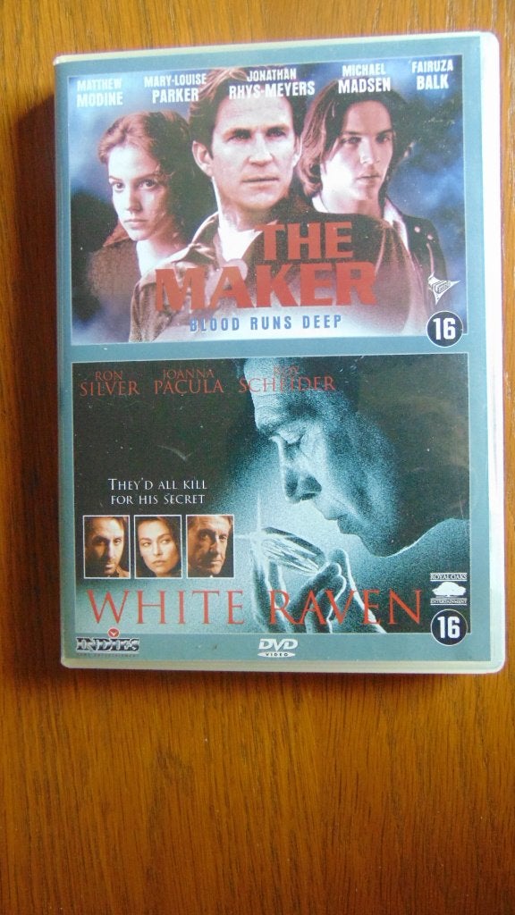 The maker / White raven dvd, Vanaf 12 jaar, Ophalen of Verzenden, Gebruikt