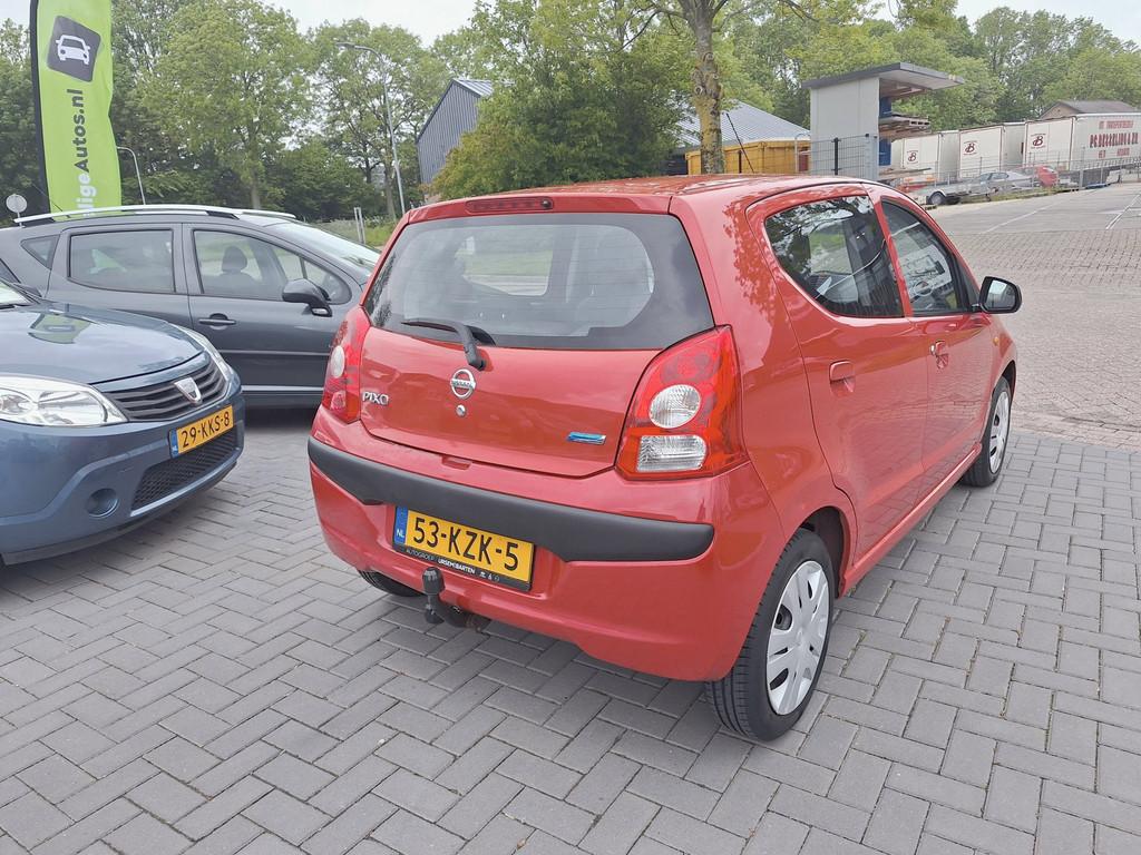 Nissan Pixo 1.0 Acenta / 58.115 km NAP! / APK maart 2027, Auto's, Nissan, Voorwielaandrijving, Euro 5, Gebruikt, 200 kg