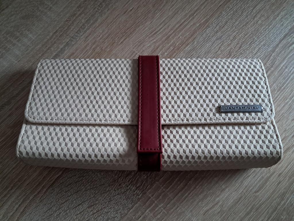 JANTAMINIAU x KLM Clutch / Avondtasje, Ophalen of Verzenden, Zo goed als nieuw, Blauw, Avondtasje