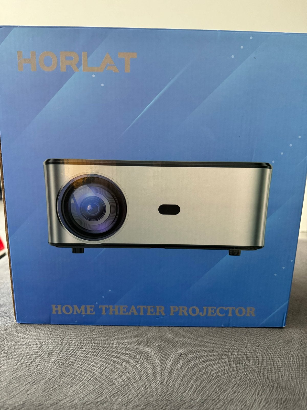 HORLAT Home Theater Projector 4K ondersteuning, Ophalen, Nieuw, LED, Ultra HD (4K)