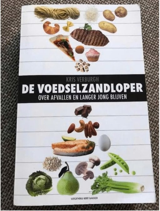 Boek De Voedselzandloper, Boeken, Zo goed als nieuw, Gezondheid en Conditie, Kris Verburgh, Ophalen of Verzenden