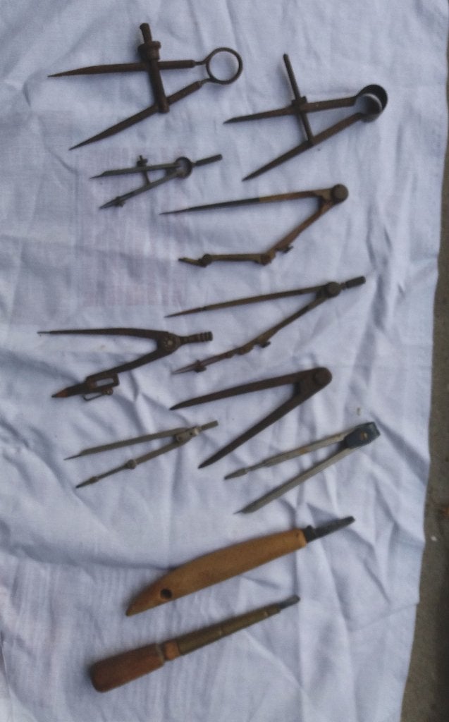 Diverse Passers, Antiek en Kunst, Antiek | Gereedschap en Instrumenten, Ophalen of Verzenden