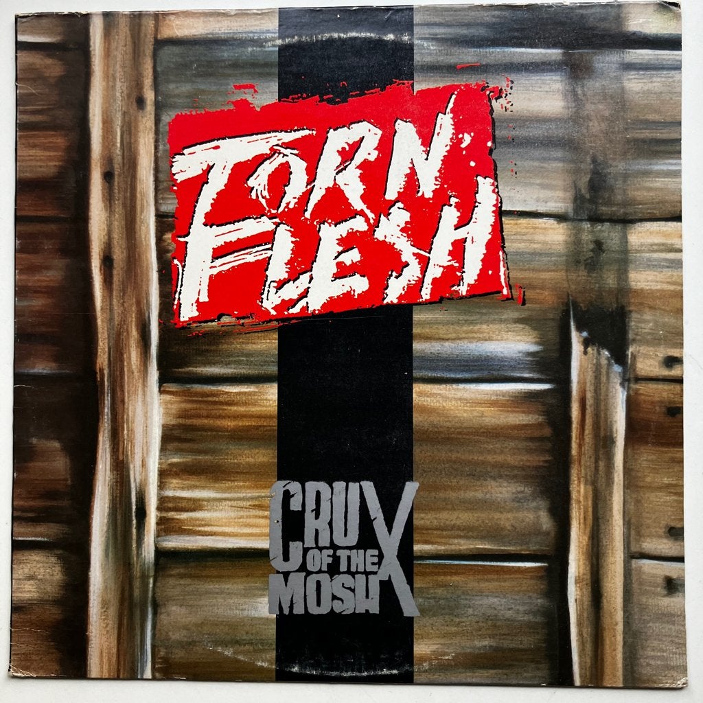TF1 Torn Flesh Crux of theMosh US89 €7,5 PURE METAL, LP, Hardrock, Ophalen of Verzenden, Zo goed als nieuw