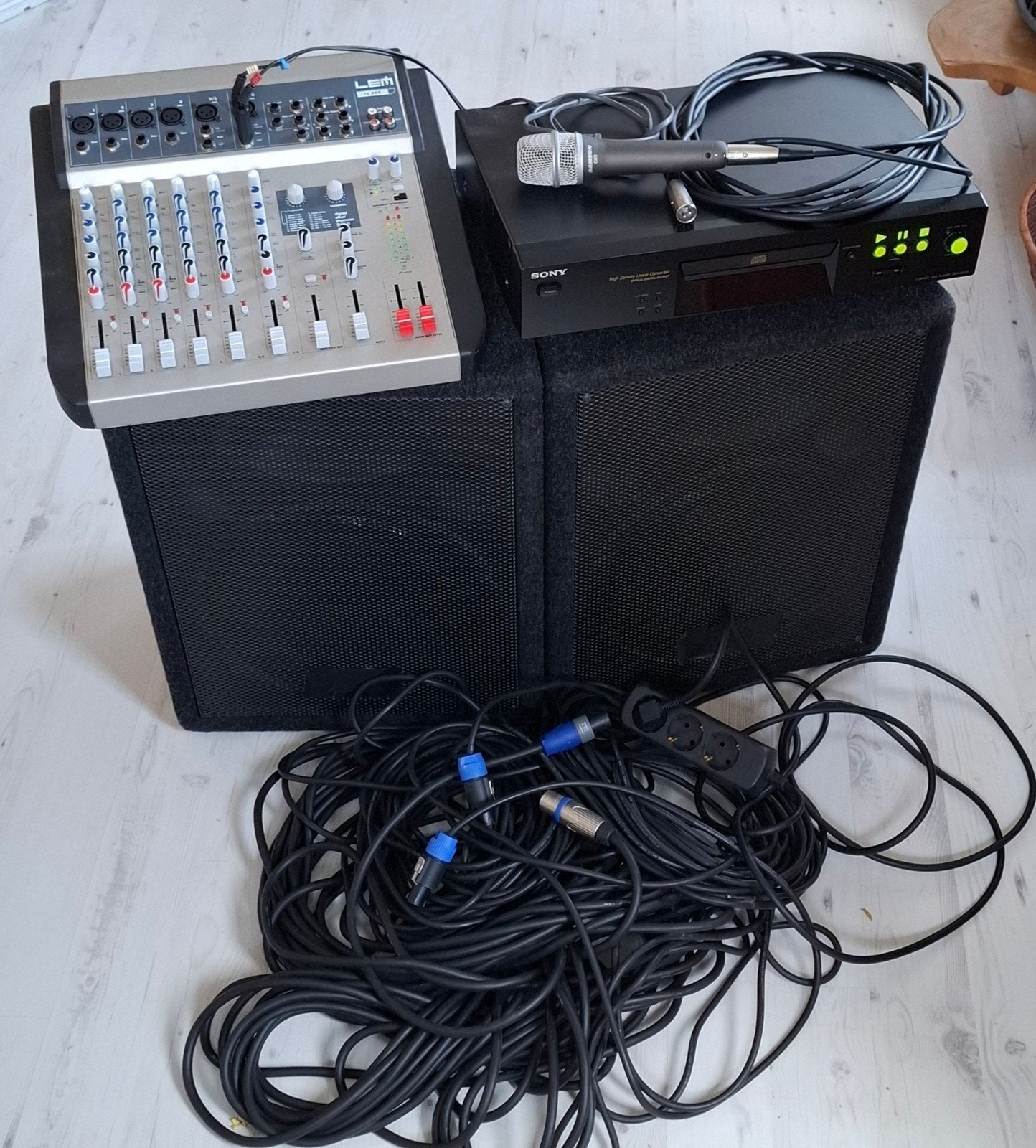 geluidsapparatuur, Muziek en Instrumenten, Ophalen, Gebruikt
