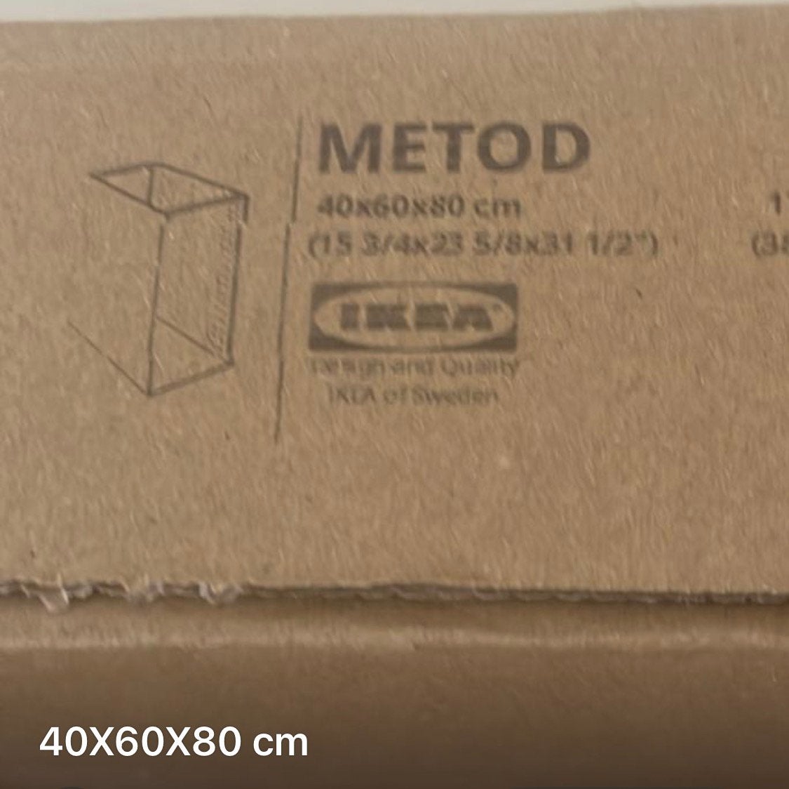Metod basis kast, Ophalen, Wit, 50 tot 100 cm, Zo goed als nieuw