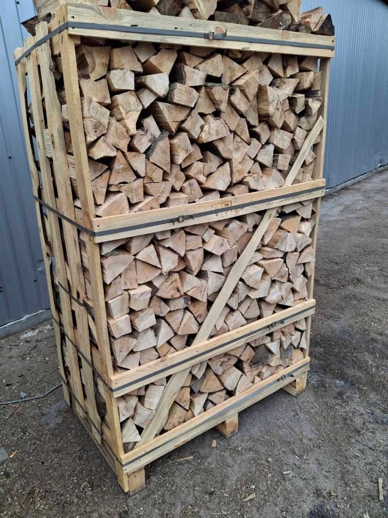 Ovengedroogd haagbeuk – €249 per krat, Tuin en Terras, Haardhout, 6 m³ of meer, Ophalen