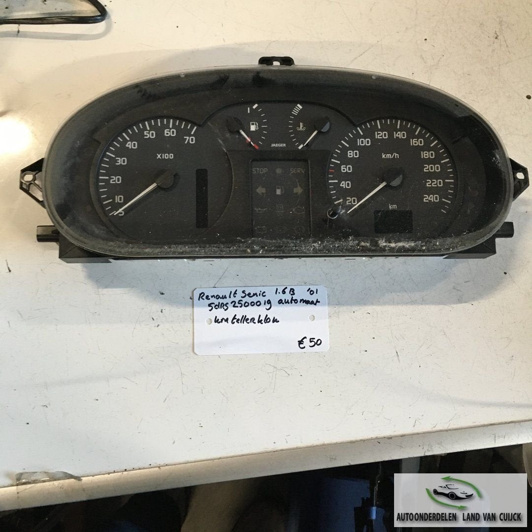 Renault scenic 1.6 16v 5drs Automaat 2001 Wagennr 2500019