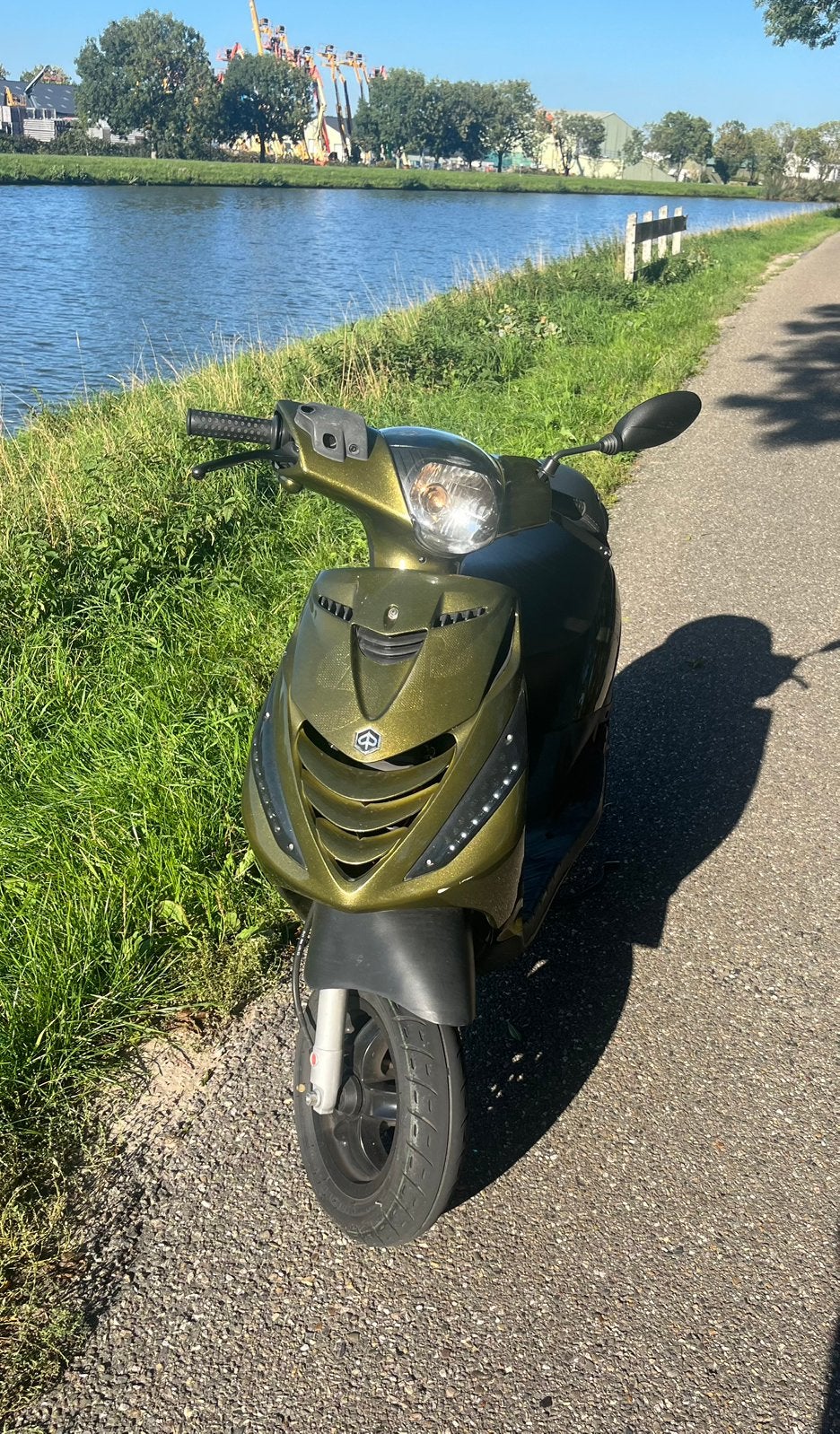 Piaggio zip iget 2018 jamarcol uitlaat, Ophalen, Maximaal 45 km/u, Zip, Zo goed als nieuw