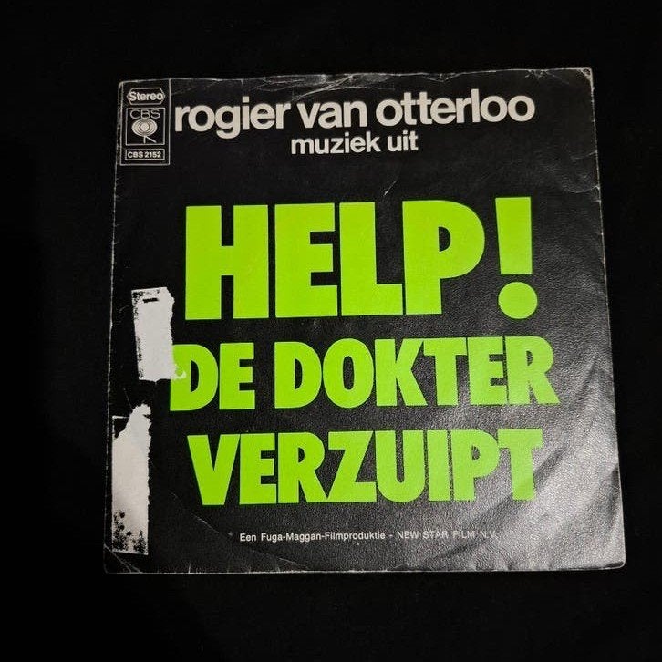 Rogier van Otterloo - Help! De Dokter Verzuipt (1974) 7", Ophalen of Verzenden, Gebruikt, 7 inch, Pop