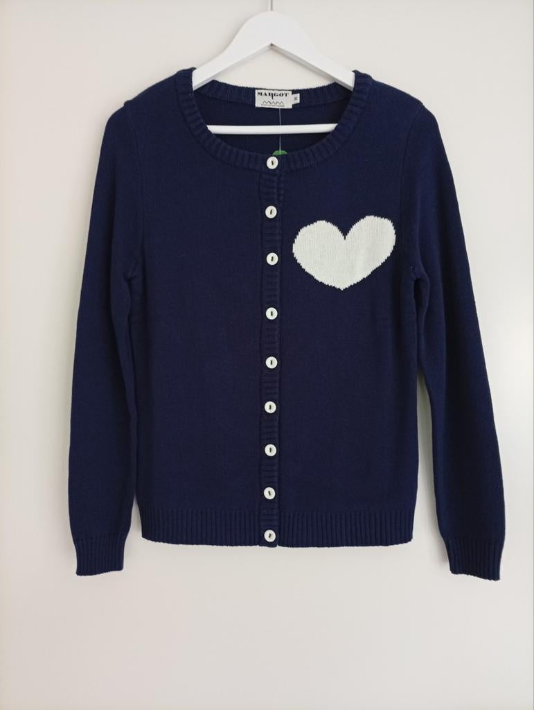 Margot MWM vest navy maat M nieuw!, Kleding | Dames, Truien en Vesten, Maat 38/40 (M), Blauw, Nieuw, Ophalen of Verzenden