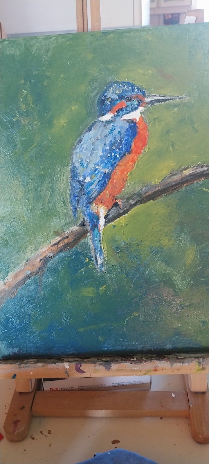 ijsvogeltje, Ophalen