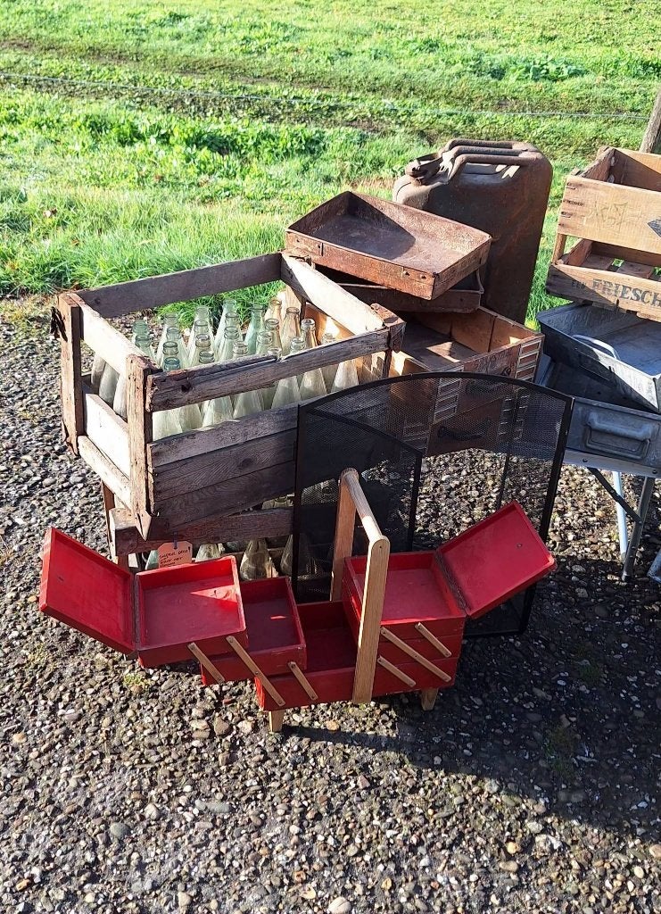 Koopje! Leuke partij 16 diverse vintage en curiosa items., Antiek en Kunst, Ophalen