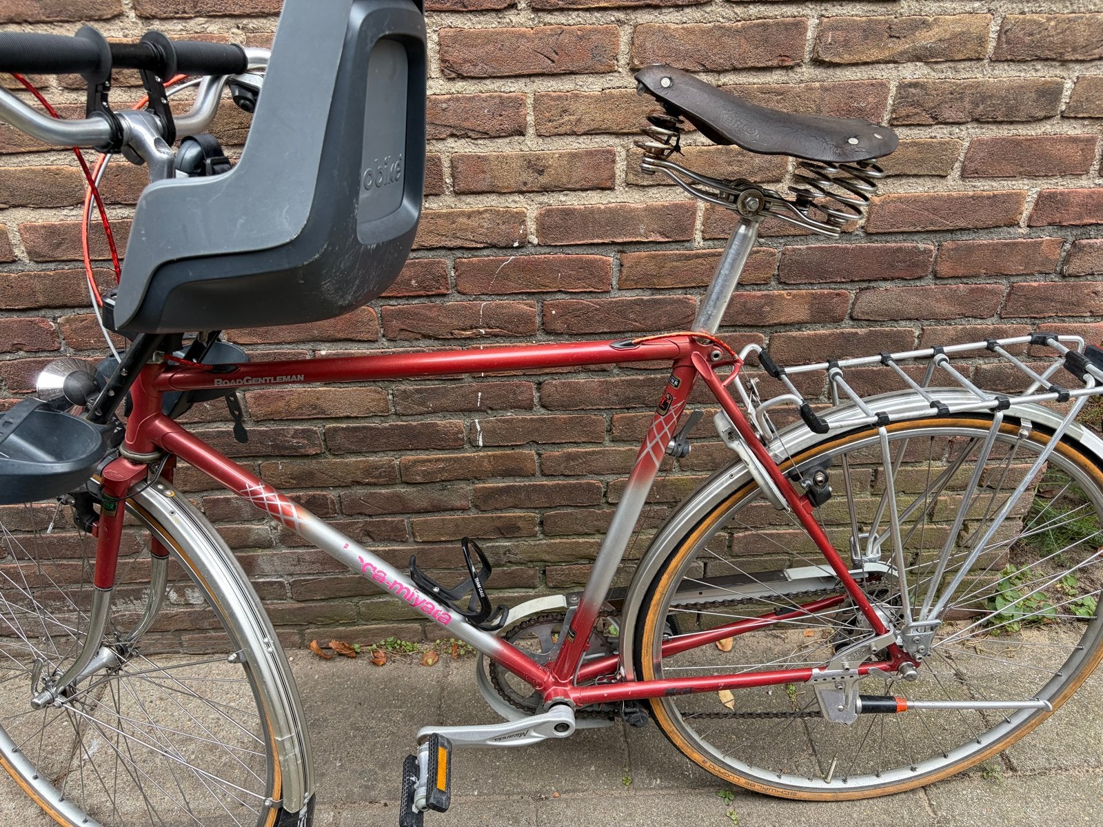 Retro fiets - Ideaal voor vakanties, Ophalen, Gebruikt, Velgrem, 56 cm of meer