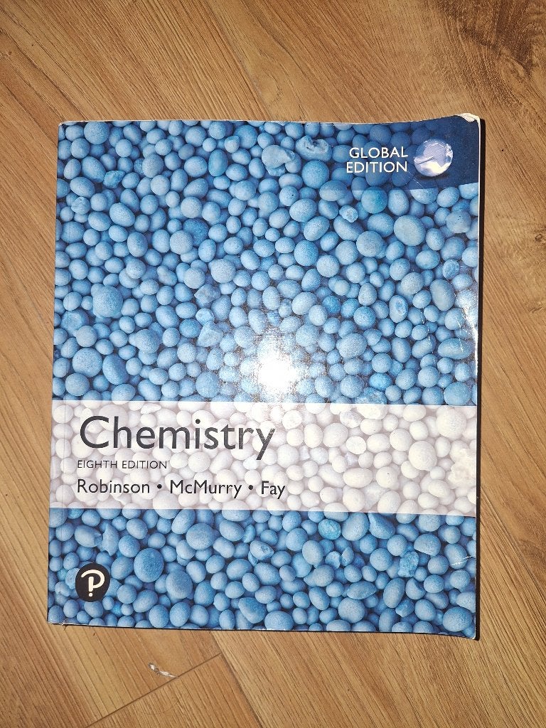 chemistry eighth edition robinson mcmurry fay, Ophalen of Verzenden, Zo goed als nieuw, Natuurwetenschap