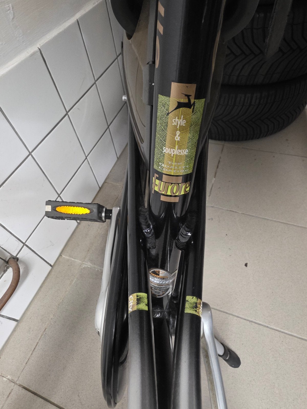 Gazelle Futuro Damesfiets - Zwart, 7 versnellingen, Fietsen en Brommers, Fietsen | Dames | Damesfietsen, Ophalen, Velgrem, Versnellingen