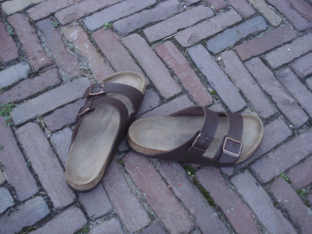 GRATIS VERZENDEN BRUINE ARIZONA BIRKENSTOCK SLIPPERS 42