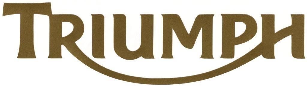Triumph sticker #10, Motoren, Accessoires | Stickers, Verzenden