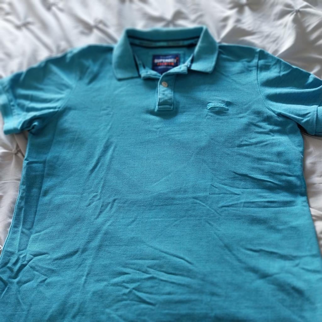 Superdry polo maat xl, Kleding | Heren, Blauw, Maat 56/58 (XL), Ophalen of Verzenden, Zo goed als nieuw