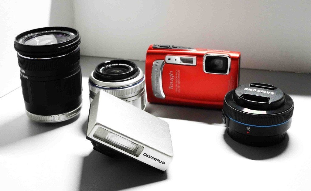 Olympus / Samsung demo's, Ophalen of Verzenden, Nieuw, Compact, Olympus