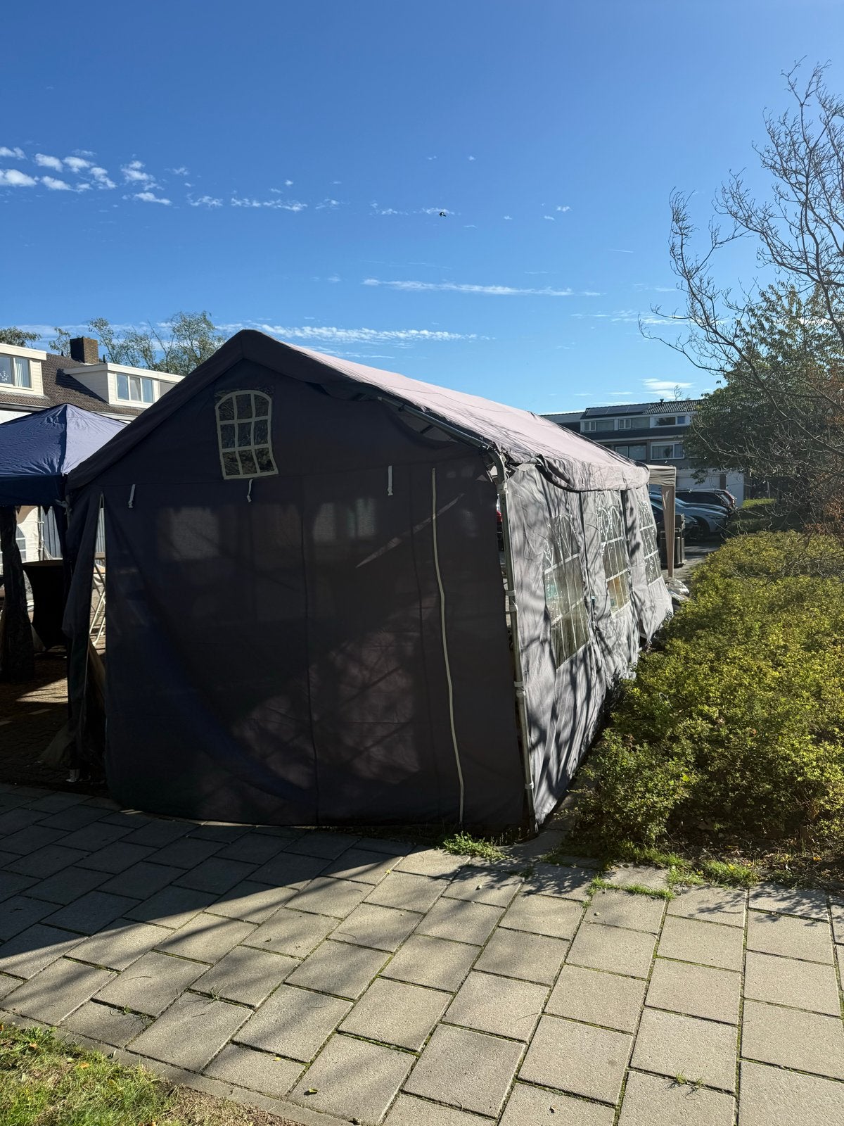Partytent 6x3m - Ideaal voor feesten en evenementen, Tuin en Terras, Partytenten, Gebruikt, Partytent, Minder dan 4 meter, Ophalen of Verzenden