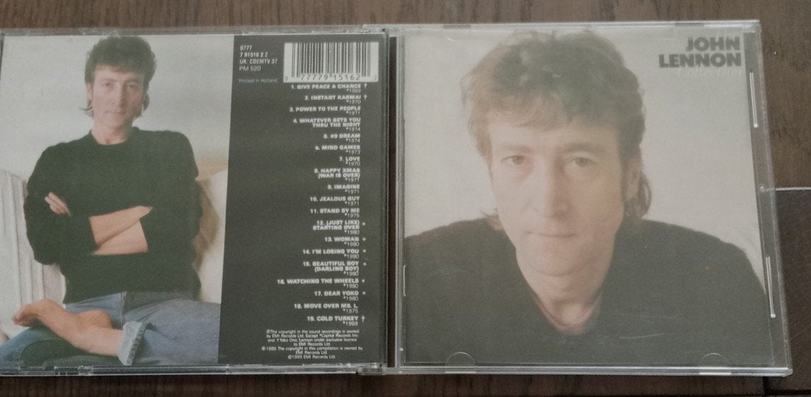 John Lennon The Collection CD - EMI Records 1989, Cd's en Dvd's, Cd's | Pop, Gebruikt, 1980 - 1989, Ophalen of Verzenden
