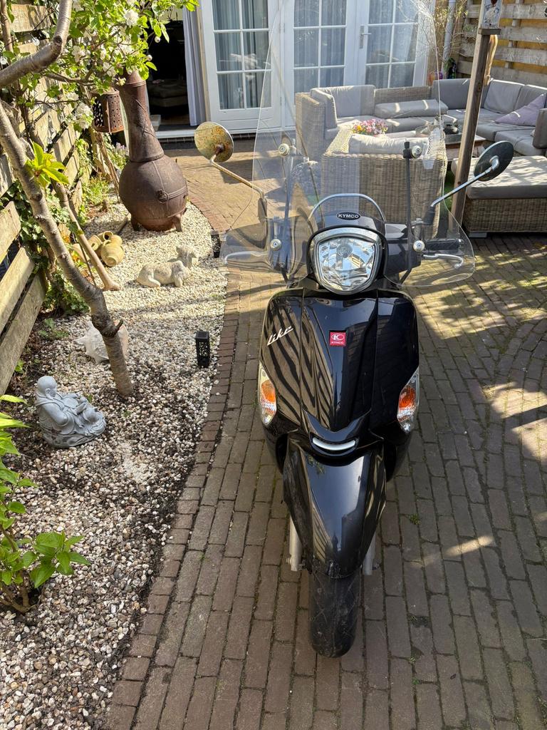Kymco Like Snor Scooter Zwart uit 2011., Ophalen, Gebruikt, Benzine, Kymco