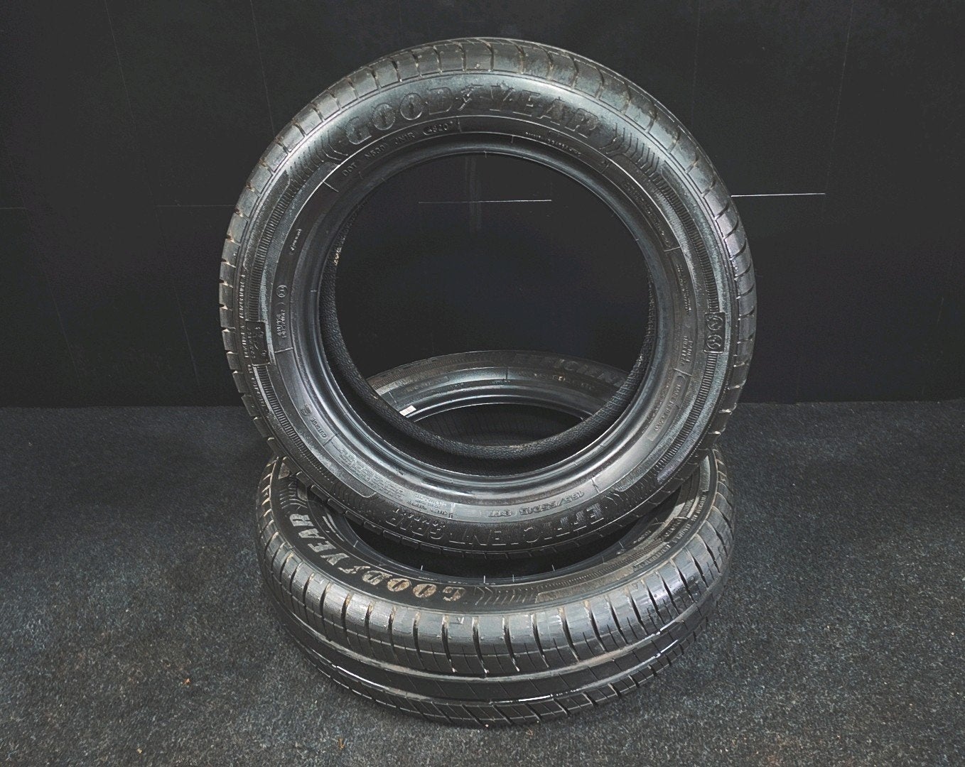 165 65 R15 15 Goodyear efficient grip zomerbanden, 15 inch, Goodyear, Ophalen of Verzenden, Band(en)