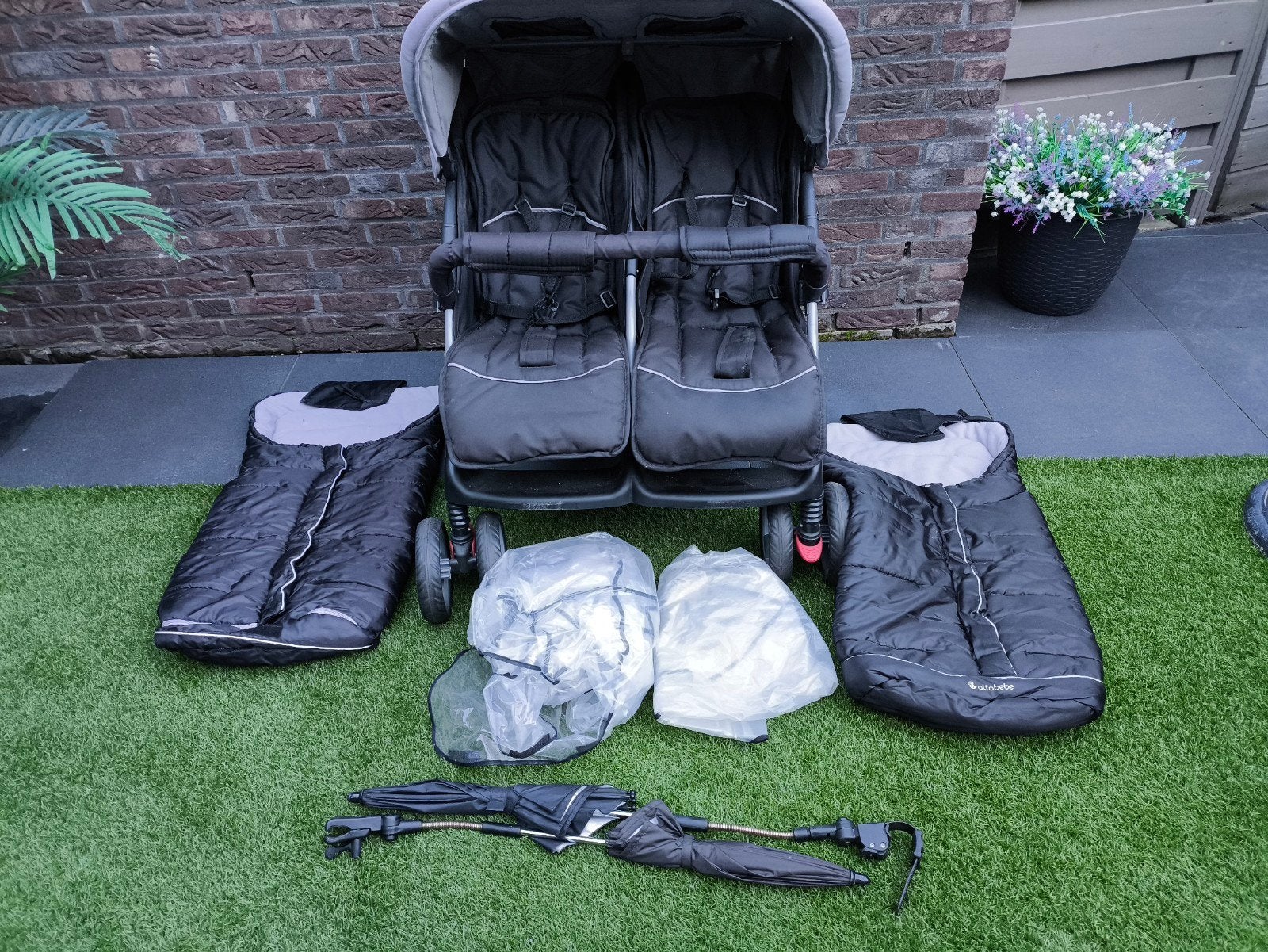 Duowandelwagen, Kinderen en Baby's, Kinderwagens en Combinaties, Ophalen, Zo goed als nieuw, Overige merken