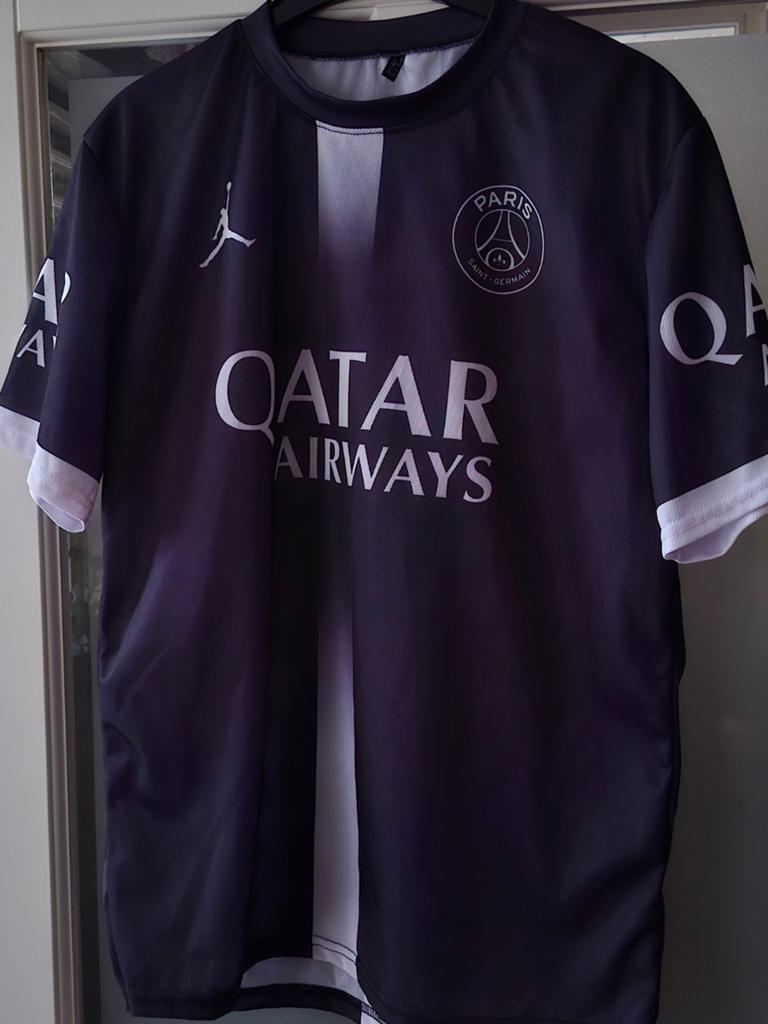 PSG Paris Saint-Germain Voetbalshirt Maat L, Ophalen of Verzenden, Zo goed als nieuw, Buitenlandse clubs, Shirt