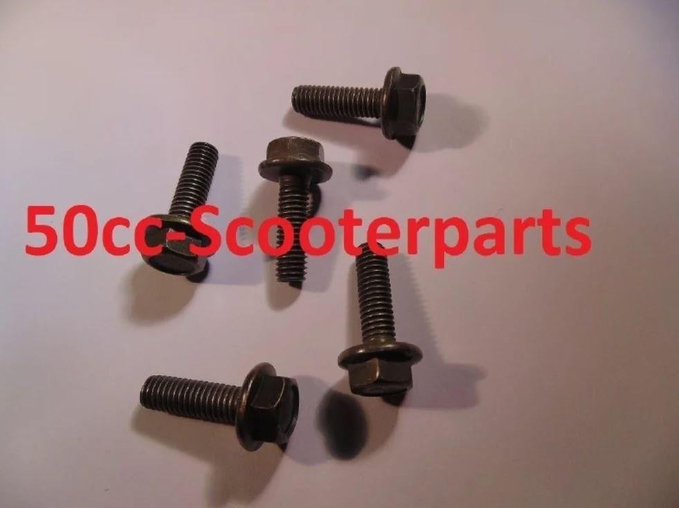 M6 bout set van 5 stuks 2 cm lang schroefdraad 92101-06016-0, Ophalen of Verzenden