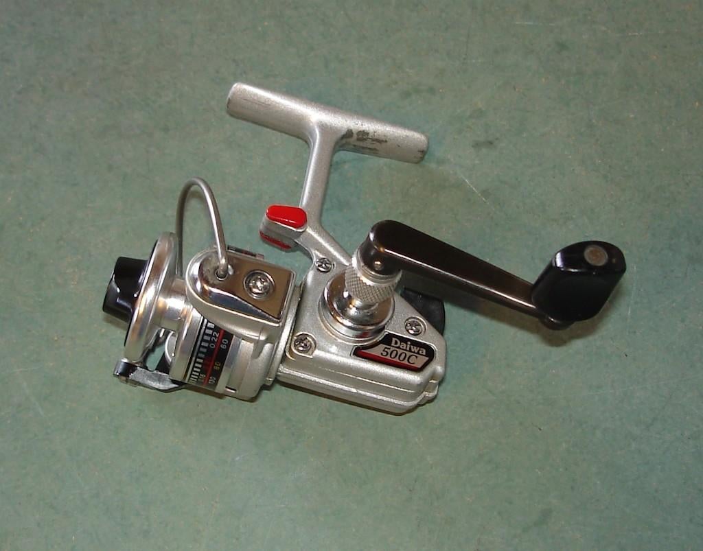vintage molentje Daiwa 500 C, Ophalen of Verzenden, Gebruikt, Molen