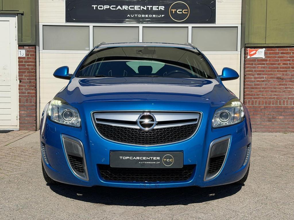 Opel Insignia Sports Tourer 2.8 T OPC 4x4/PAKRS/NAVI/APK, Automaat, Euro 5, Gebruikt, Blauw